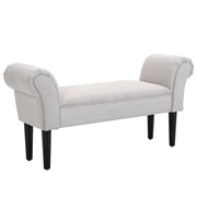 Sedia da pranzo con braccioli imbottita in legno ¨C zephmum ¨C marrone 102x36x51cm