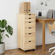 Mobile con Ruote con ruota Marrone 34 x 39 x 93,5 cm