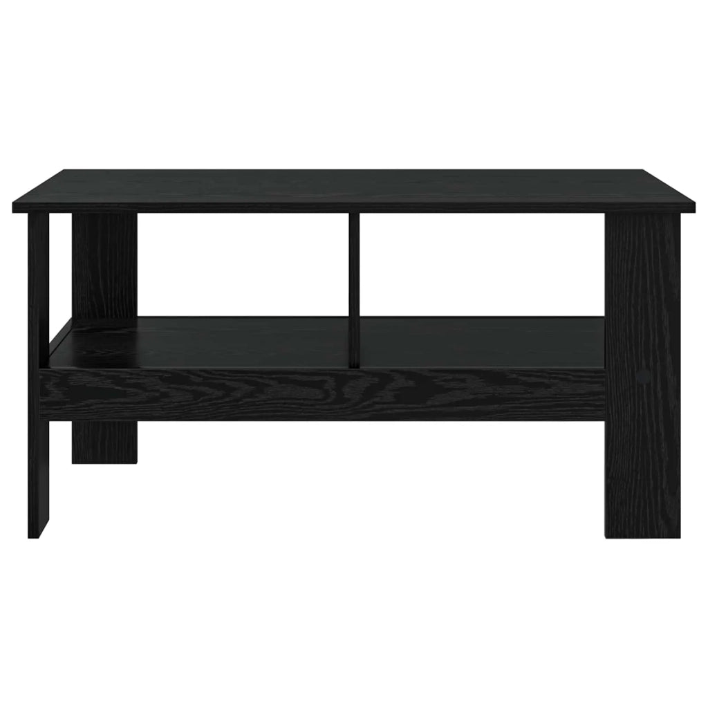 Tavolino da salotto Rovere Nero 90 x 50 x 45 cm 8000253