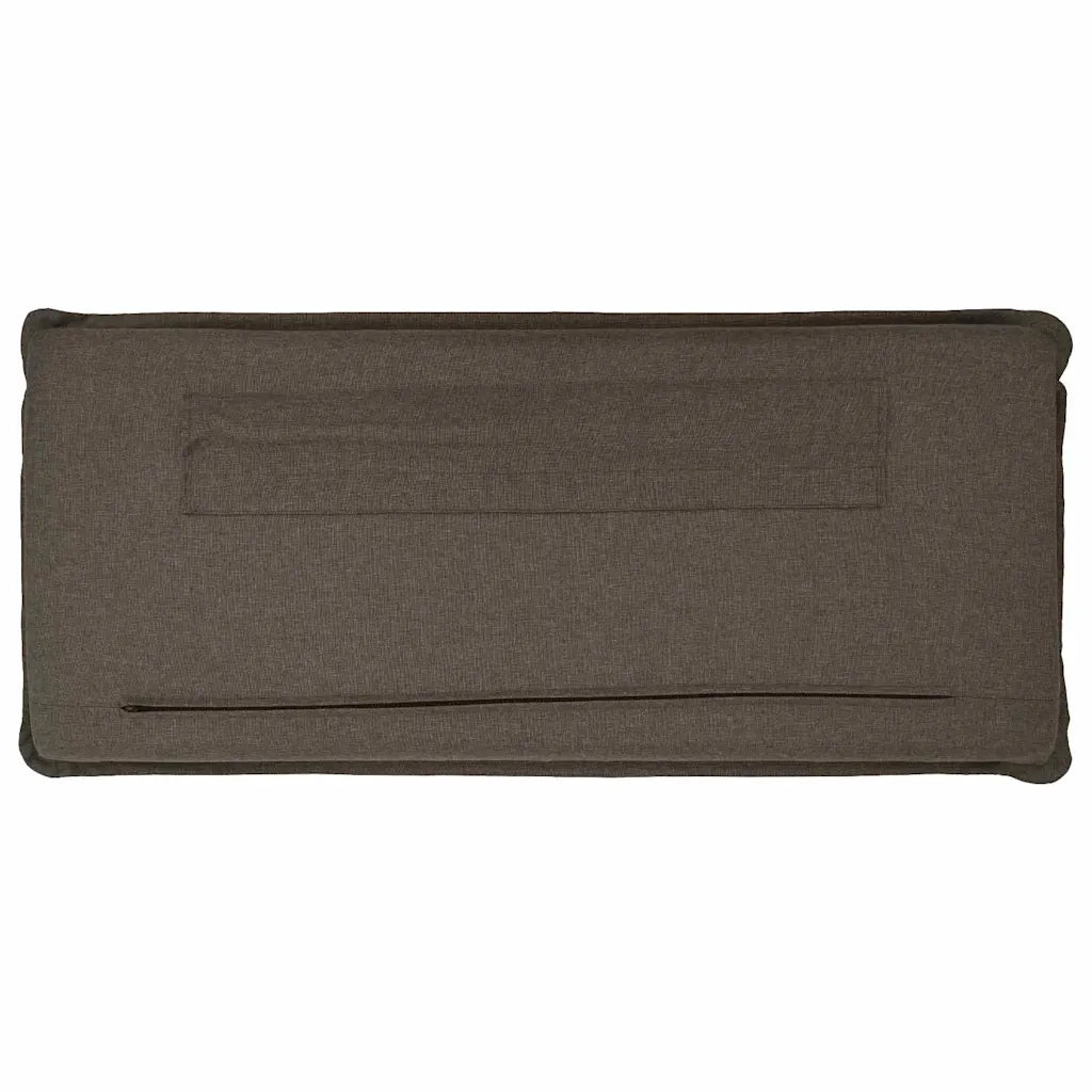Testiera | Testata imbottita con Testiera | Testata Grigio Naturale e Chiaro 120 cm