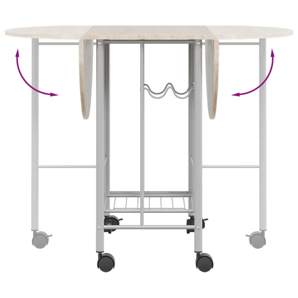 Set Tavolo e Sedie 5 pz Pieghevoli in MDF  cod mxl 8987