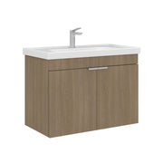 Mobile lavabo "Desna 80" - 80 x 45 x 58 cm - Rovere Sonomo