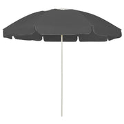 Ombrellone da Spiaggia Antracite 240 cm  cod mxl 23394