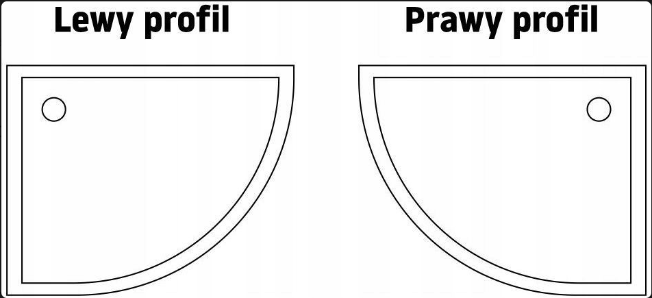 Cabina Doccia Rea Look Black 80x100 + Piatto Doccia Look White sinistra