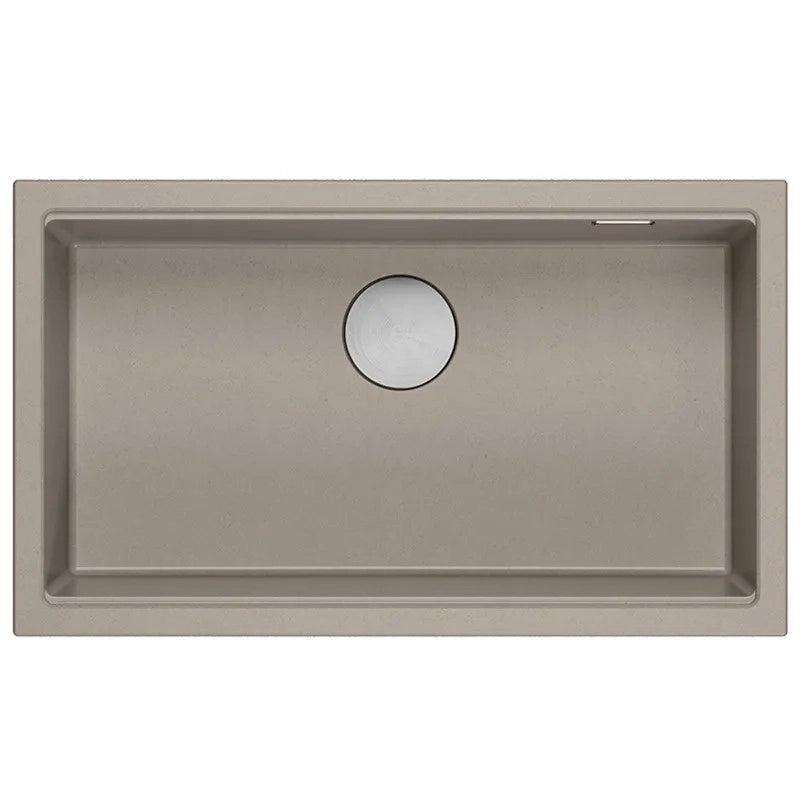 Lavello In Granito Logan 110 Beige Tappo acciaio