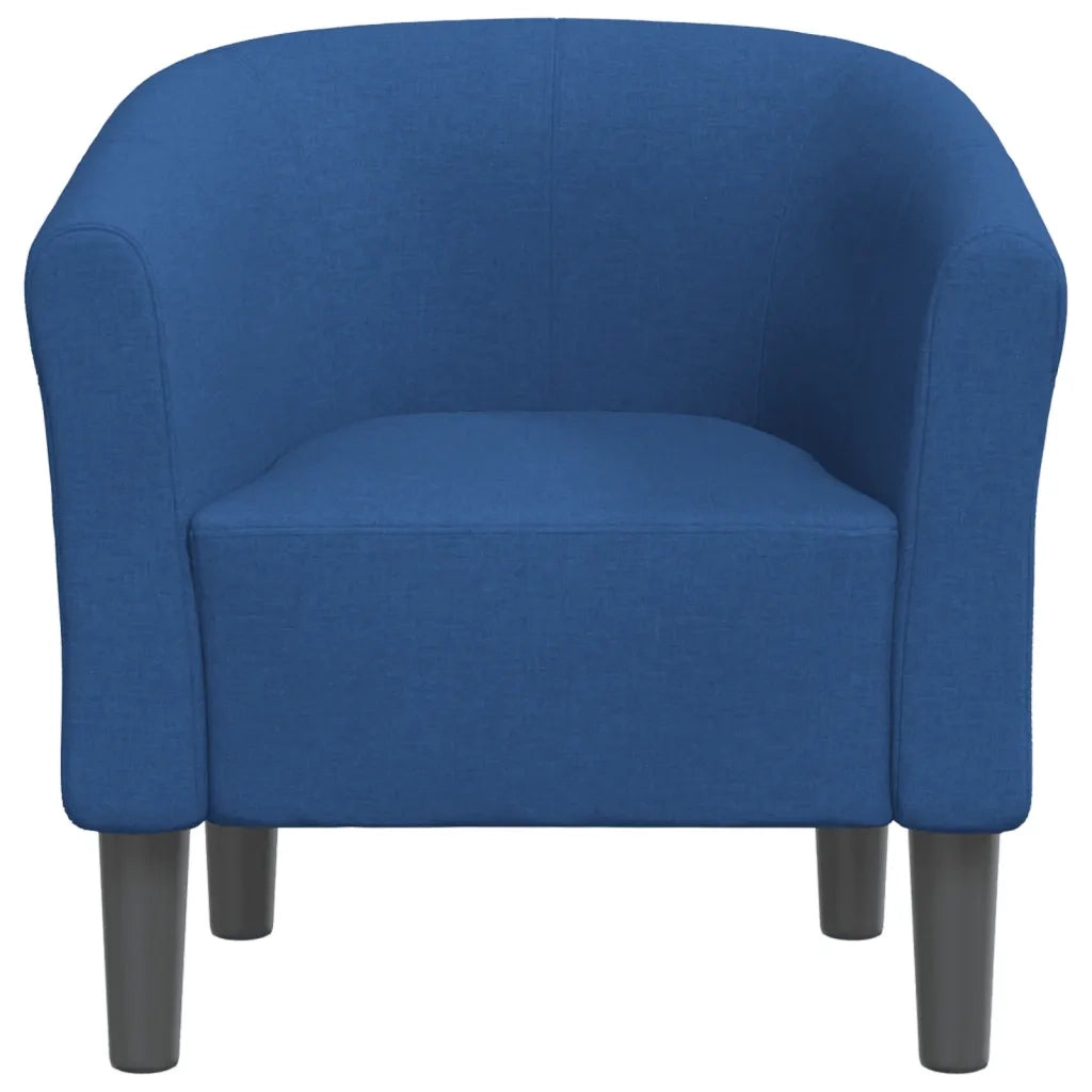 Poltrona | Sedia Relax Cabriolet Blu in Tessuto