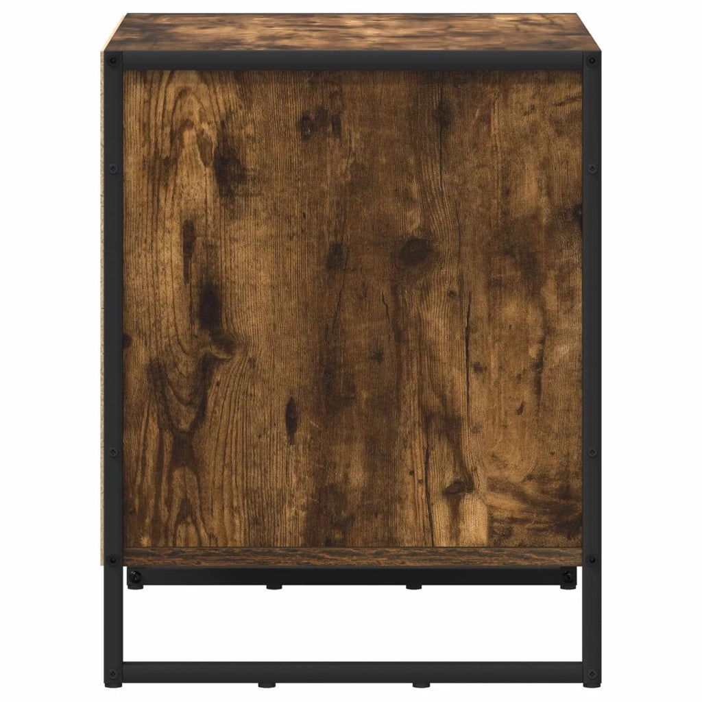 Comodino con cassetto 2 pcs Quercia Fumosa 50 x 39.5 x 50 cm