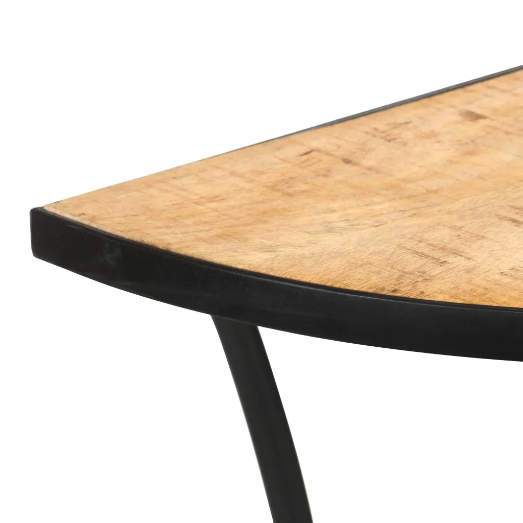 Tavolino Laterale 110x40x77 cm in Legno Massello di Mango 321948