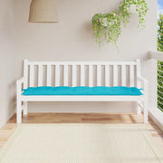 Cuscino per Panca-Cuscini per panchina Turchese 180x50x7 cm in Tessuto Oxford