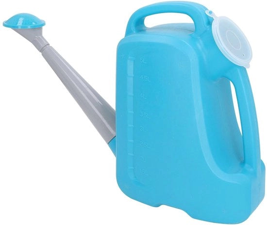 Giardino Automatico 5 Litri - Manico Ergonomico - Indicatore Livello Acqua - Materiale PP Sostenibile - Giardino Automatico per Interno/Esterno - Grande Bocchetta di Scarico - Sistema di Irrigazione