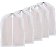 Coperture di tessuto impermeabili e traspiranti - 5 pezzi - trasparenti - PEVA - 60x80cm