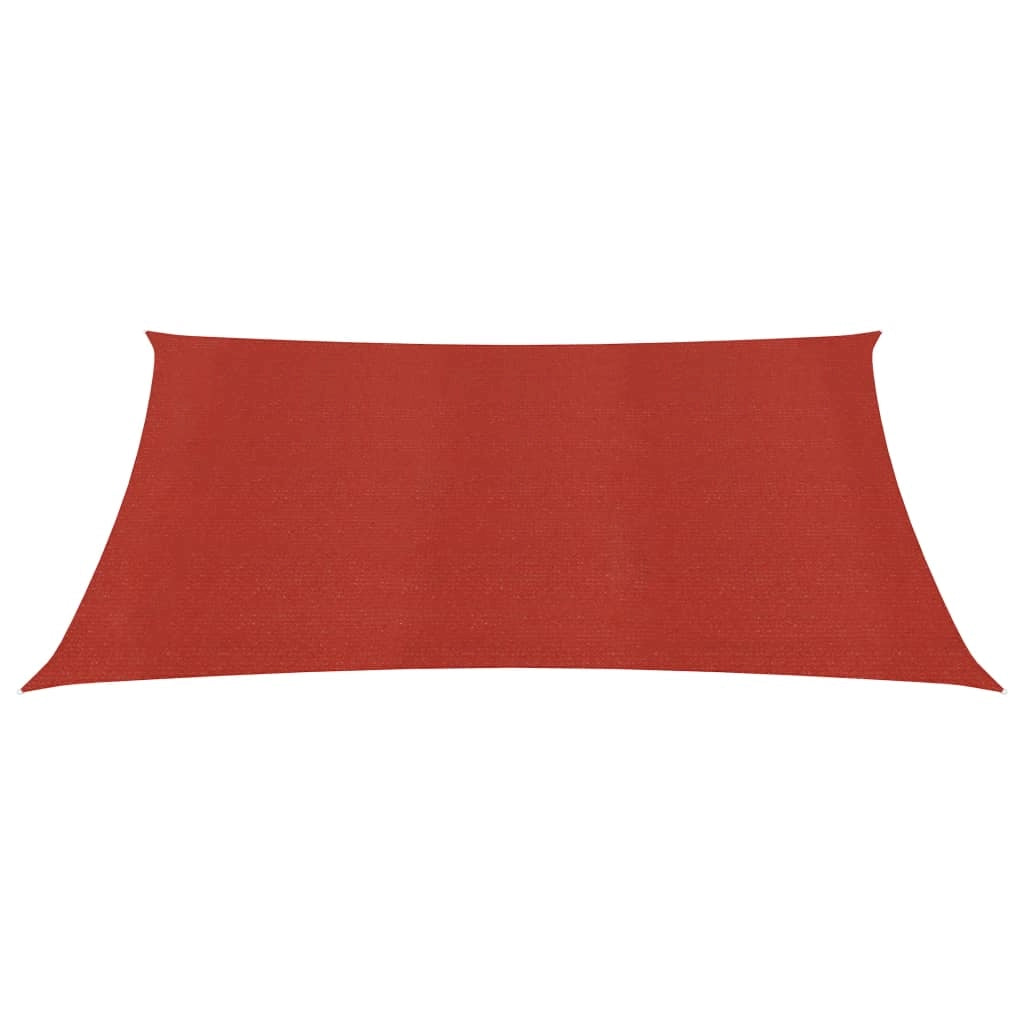 Vela in tessuto per ombrellone 160 g/m² HDPE 3,6 x 3,6 m rosso 02_0009262