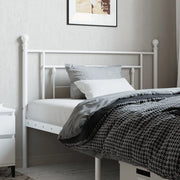 Testiera di Ricambio in Metallo Bianco 107 cm 374418