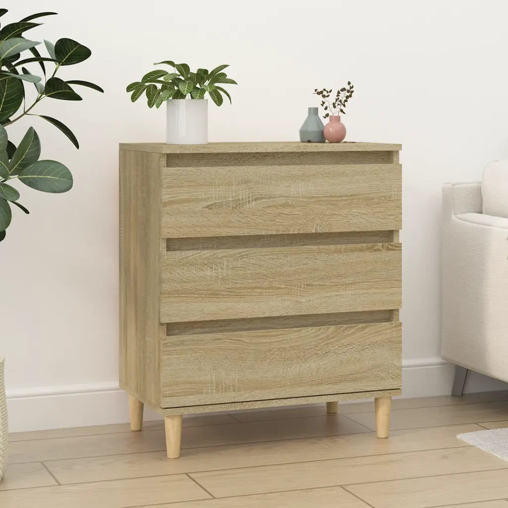 Credenza | Madia | Buffet da pranzo | Armadio da pranzo Rovere Sonoma 60x35x70 cm in Legno Multistrato