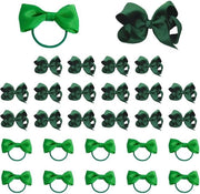 Accessori capelli per ragazze - 16 pezzi di spille capelli e 10 pezzi di nastri capelli con decorazione di fiocchi