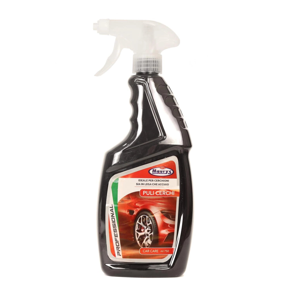 KIT SET 3 PZ MAURY'S SPRAY AUTO PULISCI CERCHI 750 ML