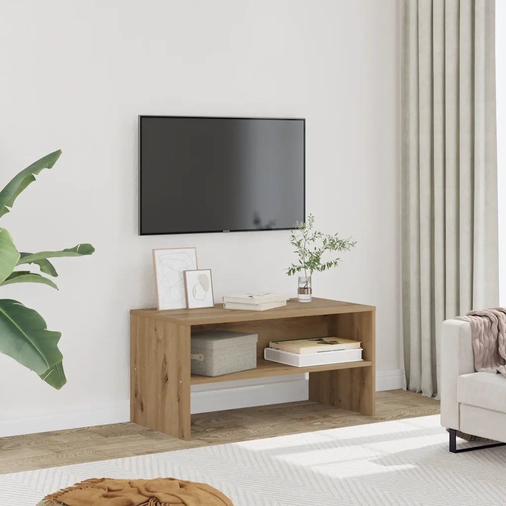 vidaXL Mobile Porta TV Rovere Artigianale 80x40x40 cm Multistrato