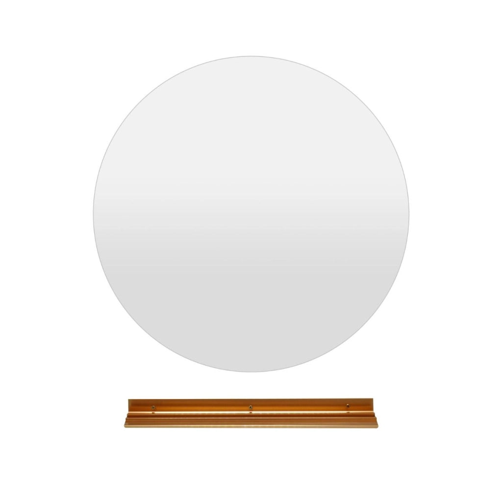Specchio LED da bagno 60cm con luce a 3 colori e luminosit¨¤ regolabile funzioni di autosbrinante, Specchio da trucco