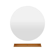 Specchio LED da bagno 60cm con luce a 3 colori e luminosit¨¤ regolabile funzioni di autosbrinante, Specchio da trucco