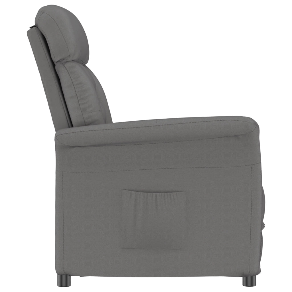Poltrona reclinabile  Grigio scuro