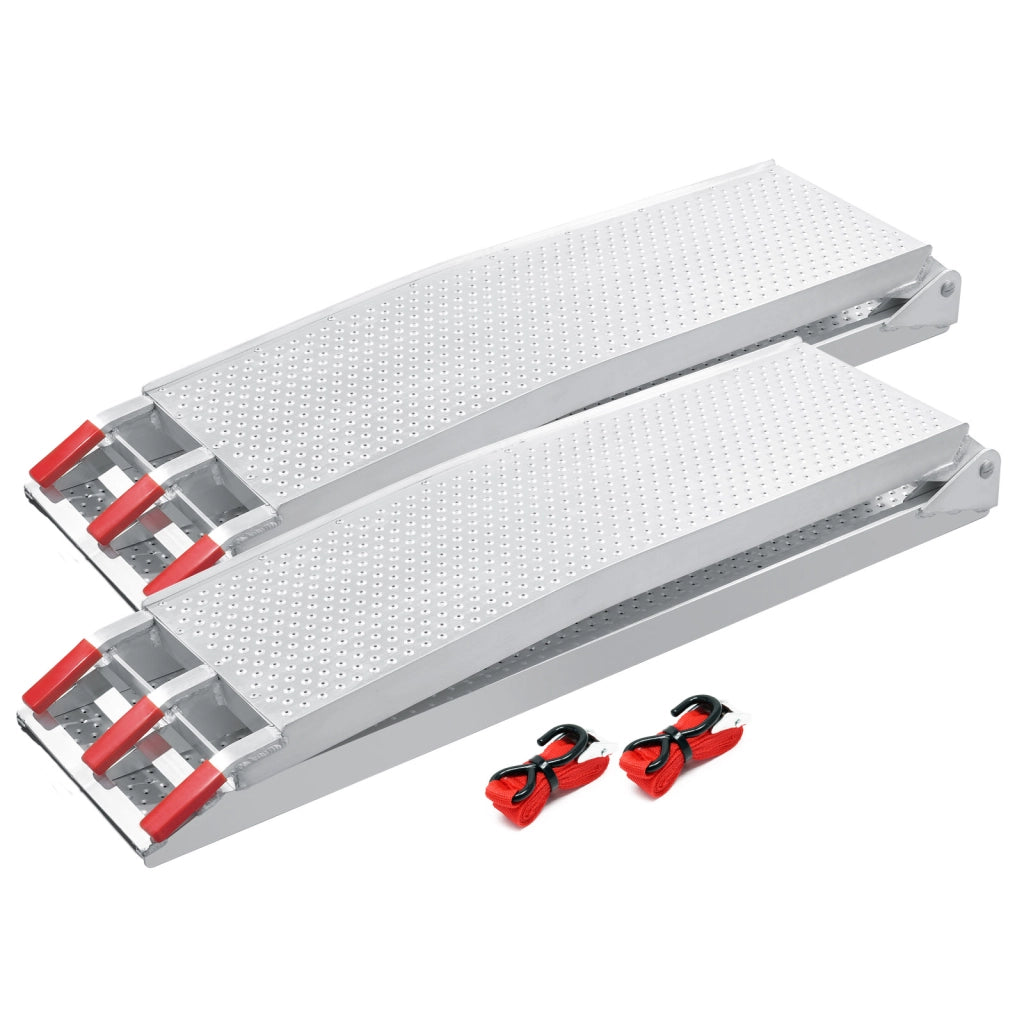 2x rampe di carico ripiegabili per moto ATV 215cm 680kg In alluminio Rampa di salita