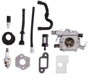 Carburatore di Rimpiazzo - Fatto di Alluminio Lavorato a Cottura - Accessori Completi - Leggero - Resistente ai Sfregamenti - Facile da Installare - Carburatore per Motore