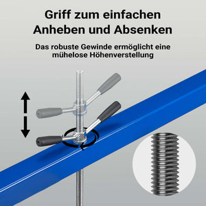 Ponte motore con portata max di 300 kg, traversa per sollevamento per riparazioni di motori