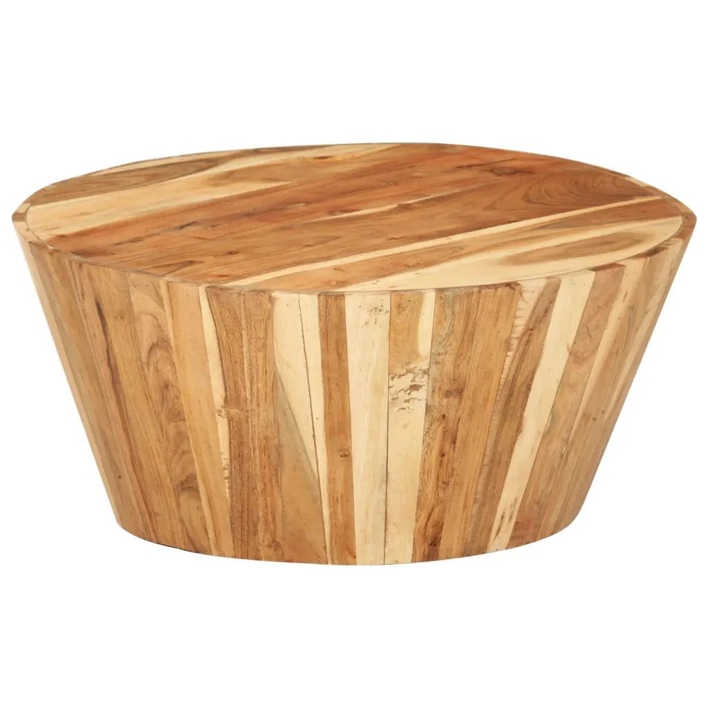 Tavolino da Salotto 65x31 cm in Legno Massello di Acacia cod mxl 63238