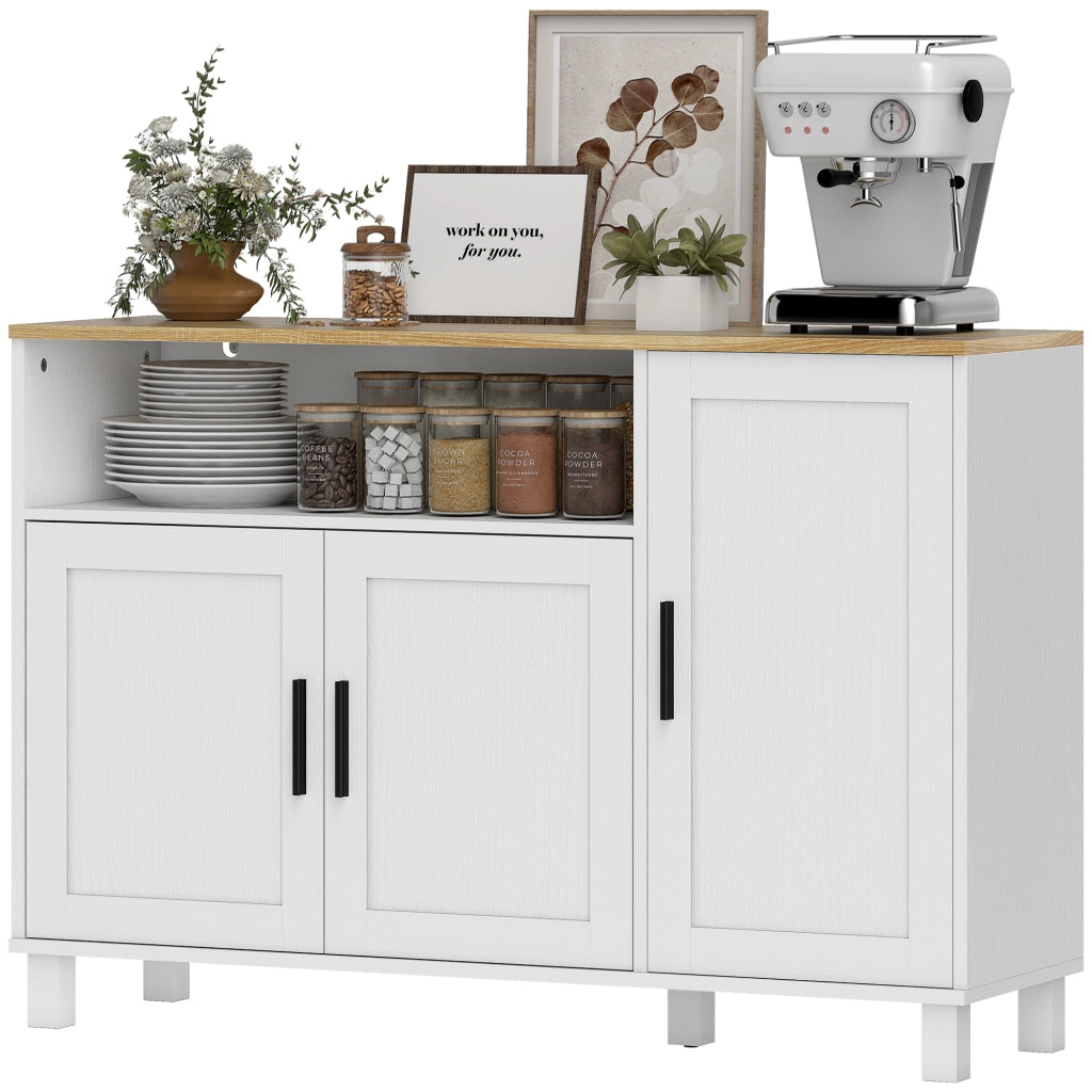 Armadio con ante ¨C zephmum ¨C bianco 110x33x75