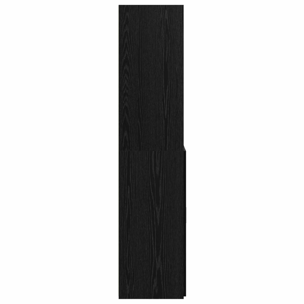 Libreria Rovere nero 30 x 42.4 x 185.2 cm 3446620