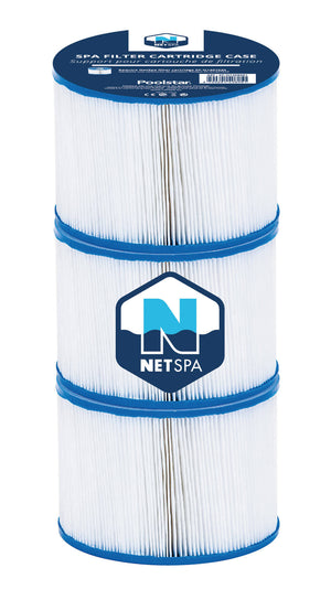 Set 3 Cartucce Filtro per Piscina Idromassaggio NetSpa