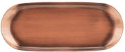 Organizzatore per Scrivania in Acciaio Inossidabile - Linee Liscie - Dimensioni 23x9,4 Cm - Design Duraturo - Piatto Multifunzionale per Ufficio