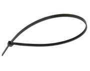 FASCETTA A STRAPPO PER CABLAGGIO mm 3,6 x  140 pz 100 - nero  - MADE IN ITALY