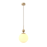 Sospensione Contemporanea Tavo Pietra Calcarea Beige 1 Luce E27