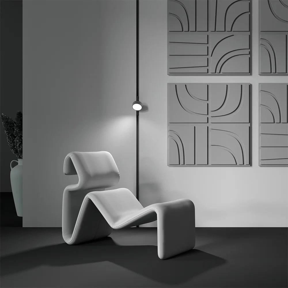 Maytoni Lampada Da Binario Moderna Exility Rado 1 Luce LED Integrato Nero Alluminio