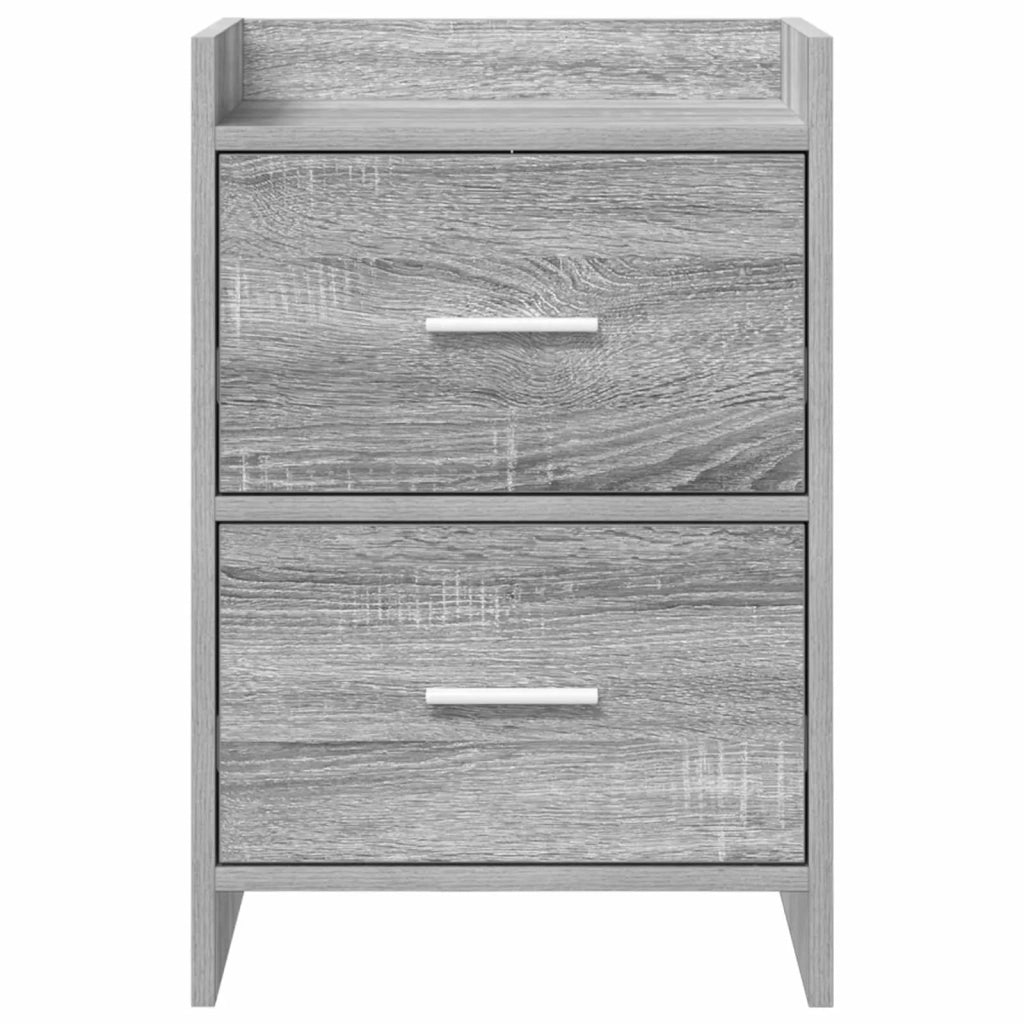 Comodini 2 pcs Sonoma grigio 40 x 30 x 60 cm 8010974