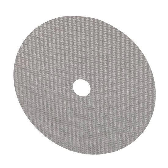 Piatto di Supporto per CD - Assorbimento Vibrazioni - Alta Fedeltà - Fibra di Carbonio - 0,2mm di Spessore - Adatto per Vari Modelli di Lettori CD - Stabilizzatore per CD