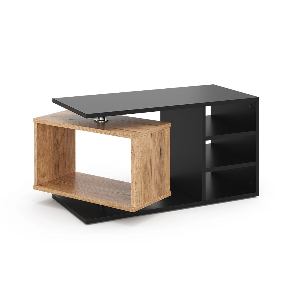 Vicco Tavolino da salotto Nero 88 x 35 cm