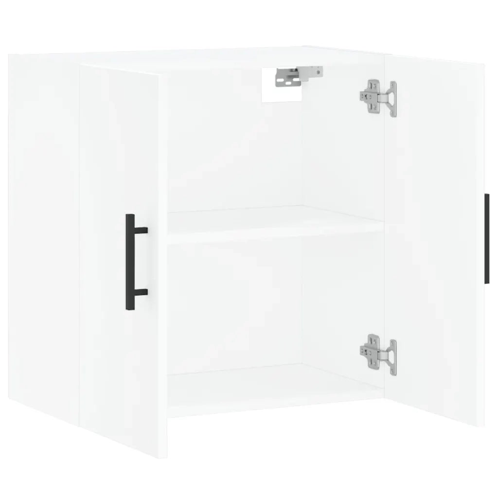 Armadietto a Muro | Mobile a Parete Bianco 60x31x60 cm in Legno Multistrato