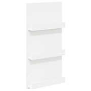 Scaffale per riviste Bianco 51 x 11 x 102 cm Legno multistrato CFW6912362