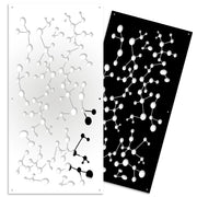 NANOTECH - Pannello in PVC traforato - Parasole Colore: nero, Misura: 73x148 cm