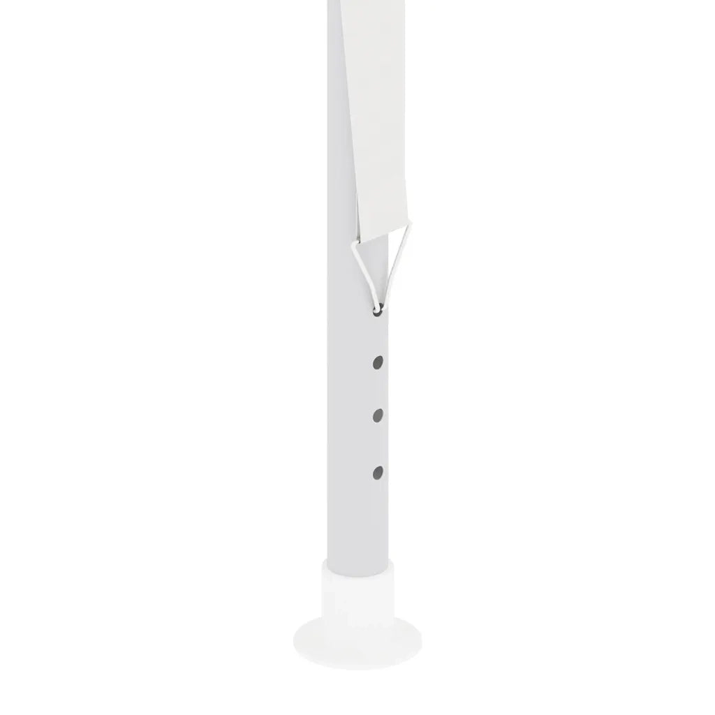 Gazebo Professionale con Pareti 2,5x2,5 m Bianco 90 g/m² 48518