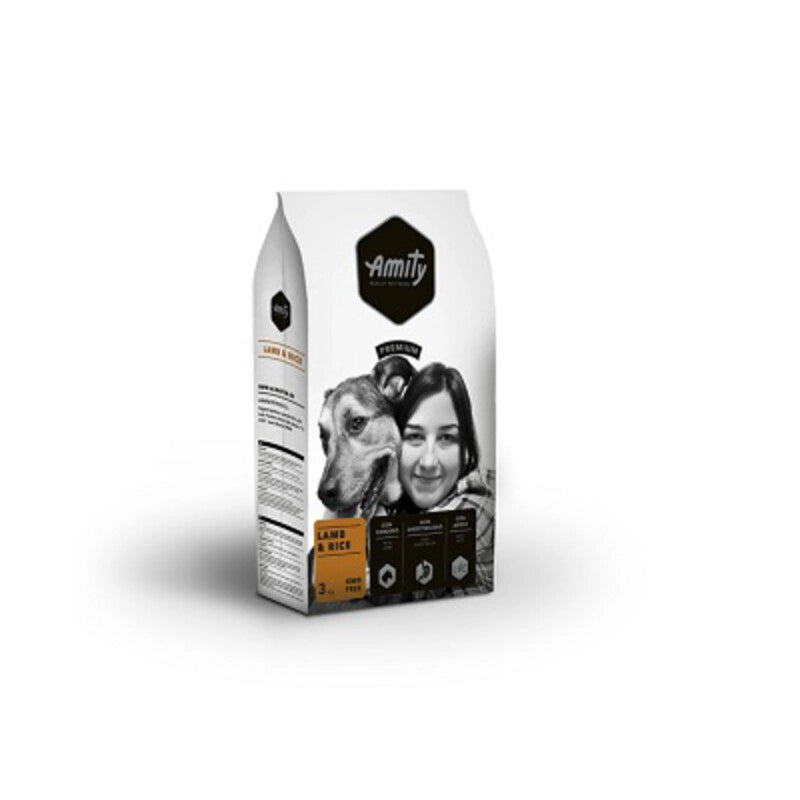 CIBO CANE AMITY  3 KG ADULT LAMB  RICE- 1,0 pz