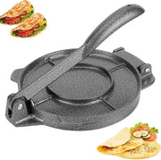 Tortillapers gietijzer - 165 cm maïsmeelpers deegpers per tortilla piatto di pane - rivestimento antiaderente