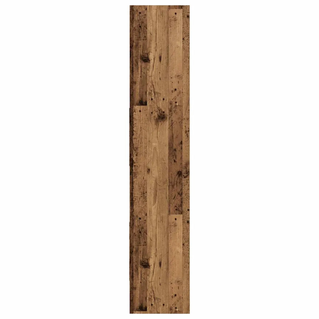 vidaXL Armadio per Libri Legno vecchio 40 x 35 x 180 cm