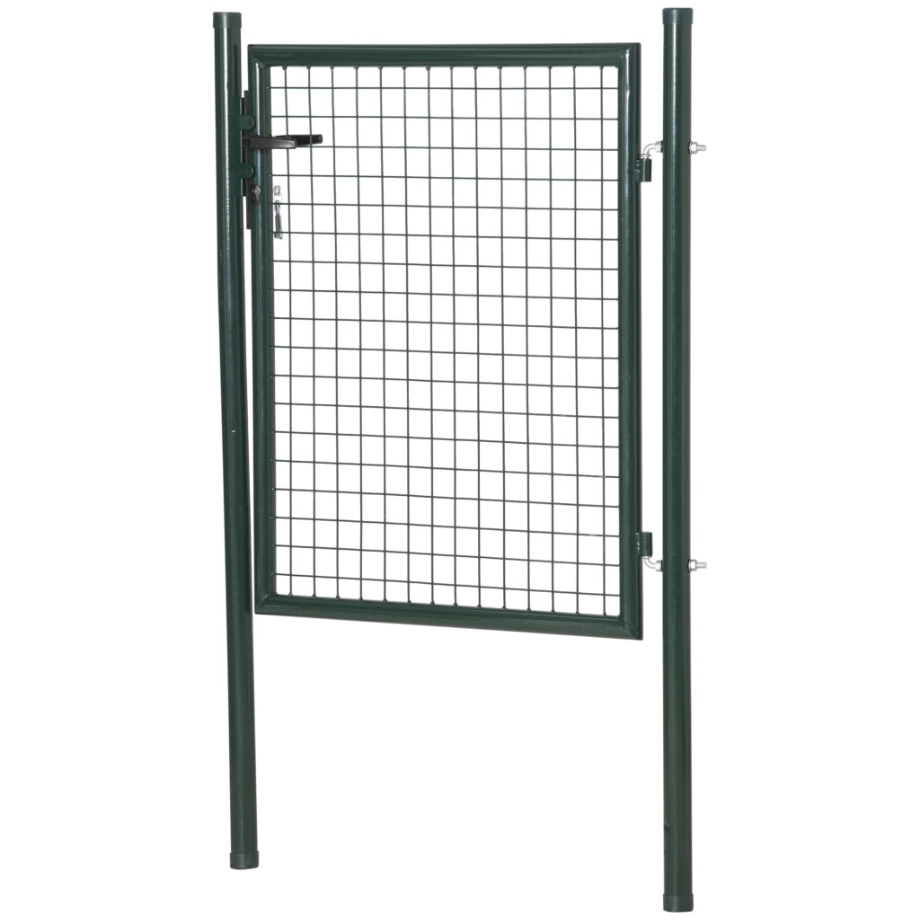 Cancello da Giardino in Acciaio ¨C zephmum ¨C Verde 97x150cm