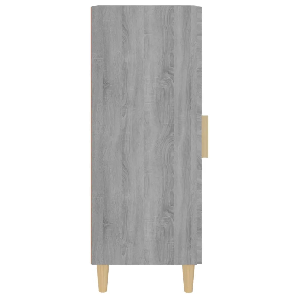 Credenza Grigio Sonoma 34,5x34x90 cm in Legno Multistrato cod mxl 9234