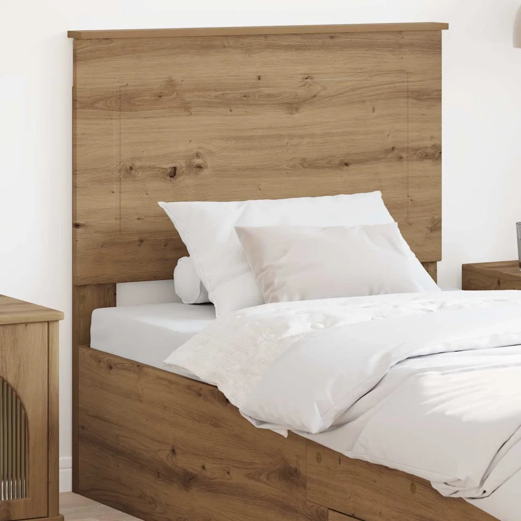 Testiera-Testata-Testiera Decorativa Rovere artigianale 100 cm Legno multistrato 896720