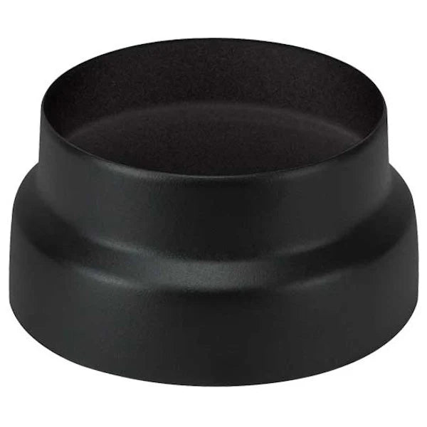 Riduzione smaltata Classic diametro 130 a 100 mm colore nero per stufe a legna Save