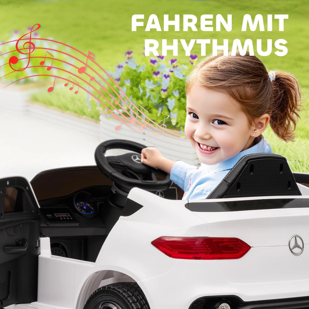 Auto elettrica per bambini ¨C zephmum ¨C Bianco